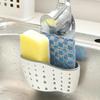 Kitchen Sink Drain Basket Kitchen Sink Holder Adjustable Soap Sponge Shlf Hanging Drain Basket Bag Kitchen Accessories