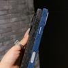 Для iPhone 16 15 14 Plus Pro Max Чехол Magsafe Металлическая Рамка Защита Камеры Узор Змеиной Кожи Микрофибровая Подкладка Кожаная Крышка
