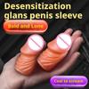 NEW Realistic Penis Extension Cock Sleeve Reusable Silicone Penis Enlarger Delay Condoms For Men Dildo Enhancer Sex Toys