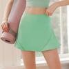 Спортивные шорты 2025 лето антипросвечивающие обманка двойка с высокой талией спортивные шорты-юбки до середины бедра теннис бадминтон дышащие фитнес А-силуэт