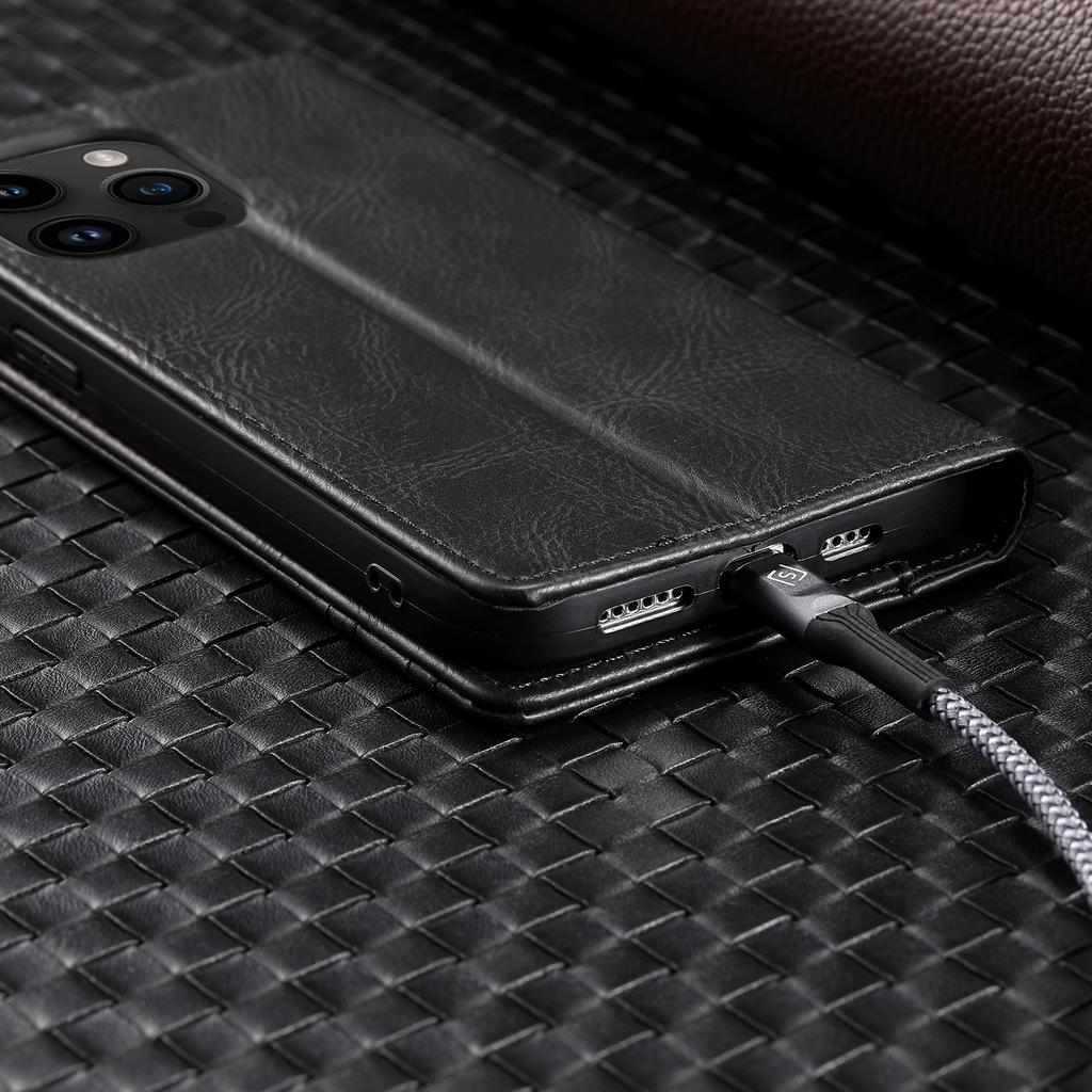 Откидной чехол-кошелек с защитой от кражи, магнитный кожаный чехол для iPhone 15, 14, 13, 12, 11 Pro Max XS MAX 8P 7P/Samsung S23 S22 S21 Ultra Plus A14 A54 A13 A53