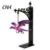 Fantasy Theme Gift Magical Flying Dragon Bookshelf Lamp, Warm Hanging Night Light, Desk Wall Ornament Reading Nook Decor, Unique for Lovers