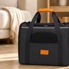 Foldable Pet Carrier Bag SoftSided Oxford Cloth Breathable for Outdoor Trips,