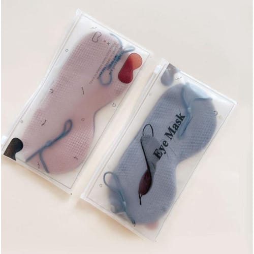 MONOW Eye Mask, Cute Light-Blocking Eye Pillow for Sleep, Hot and Cold, Pink