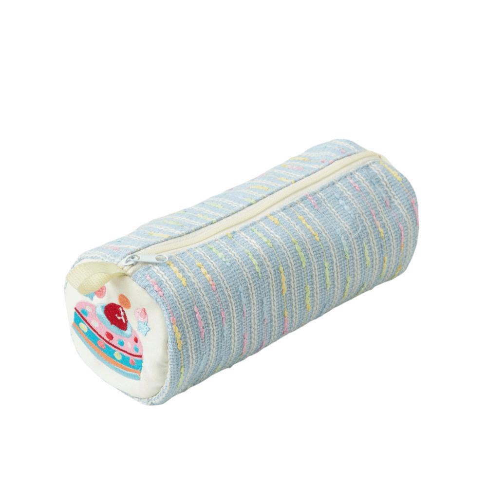 Floral Pattern Pencil Bag Soft Material Stationery Bag Sweet Cartoon Pencil Case Back to School