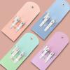 Colorful Folding Bag Nail Clipper Set Portable 4-piece Ear-picking Nail Manicure Kit Home Manicure Clipper Set