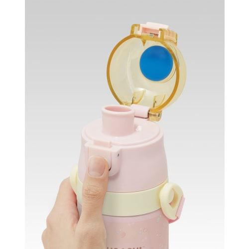 Skater Children's Stainless Steel Water Bottle 2-Way Direct Drinking 420ml Cup Drinking 350ml Sumikkogurashi Mole House Child-friendly Lightweight Typ