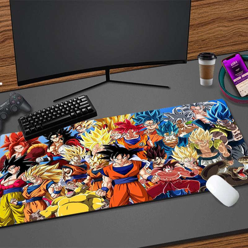 Xcm DBZ Коврик для мыши Dragon Ball Геймерский Большой Компьютерный Ноутбук Коврик для мыши ПК Ковер Ковер Игровые Аксессуары Клавиатура Настольный коврик