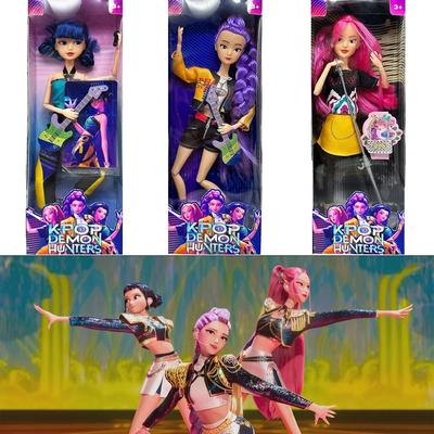 Аниме K-Pop Охотники на демонов Руми Мира Зои Персонаж Виниловая маска Кукла Игрушка - Коллекционная фигурка для подарков на день рождения и фан-клуба@
