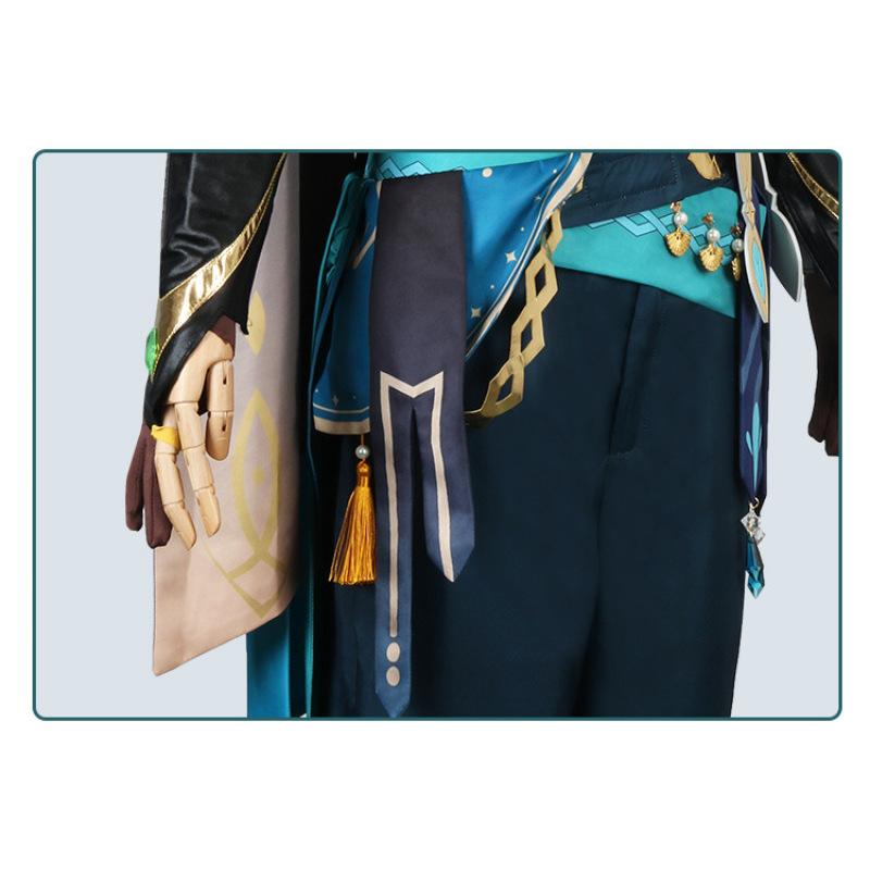 Костюм для косплея Al Haitham, парик Alhaitham, униформа на Хэллоуин, наряды Alhaitham, карнавальные ролевые игры