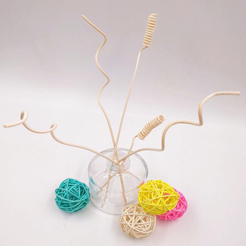 5 шт. натуральный тростниковый ароматизатор для ароматического масла диффузор в форме листа палочки для аромата лозы летучая палочка