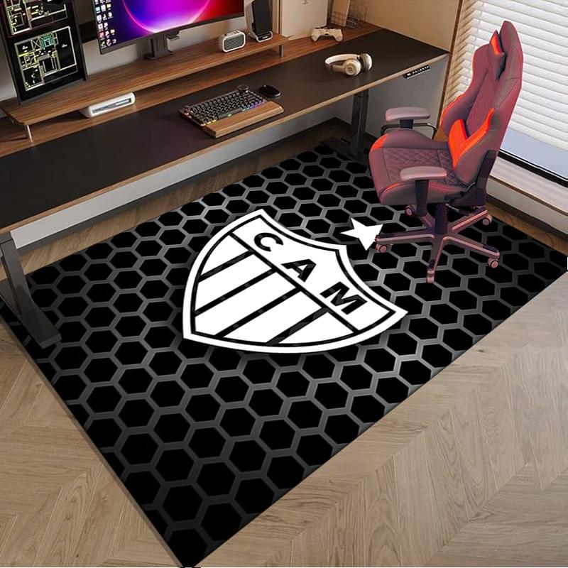Love For Atlético Printed Area Rug for Office, Chair Rug, Decorative Carpet Floor Mat, Large Size Fan gifts Christmas gifts