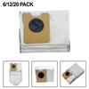 6 Pack 3 3L Dust Bags Compatible with For Eufy C10 C20 For Omni Vacuum