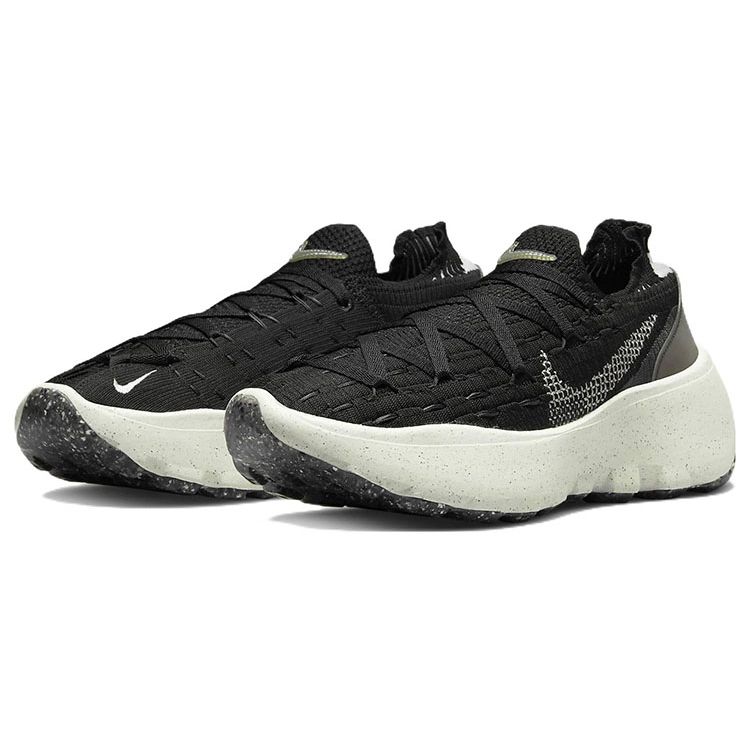 Nike Кроссовки для мужчин Nike Space Hippie 04 Oreo Черный Темно-Дымчато-Серый Светло-Дымчато-Серый DQ2897-001
