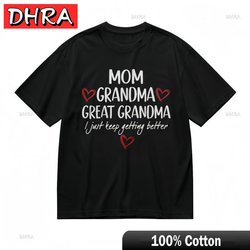 Unisexs Breathable Classic Tshirt Mom Grandma Great Grandma Graphic Tee Cute Shirts Tshirts Belgian For Unisex Tshirt Girls