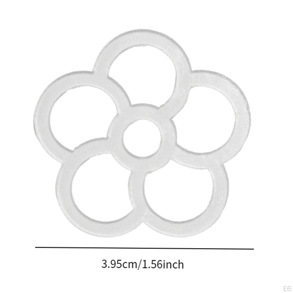 50 штук ниток мулине капли прозрачные шпульки швейные намотки прозрачные для дома