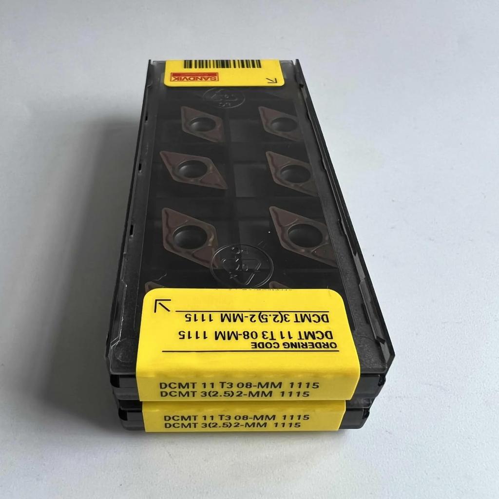 Original Sandvik / DCMT11T308-MM 1115 /Carbide CNC Blade 10 PCS