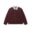 Levis Куртка мужская бордовая винтажная с воротником, однобортная 16365-0188