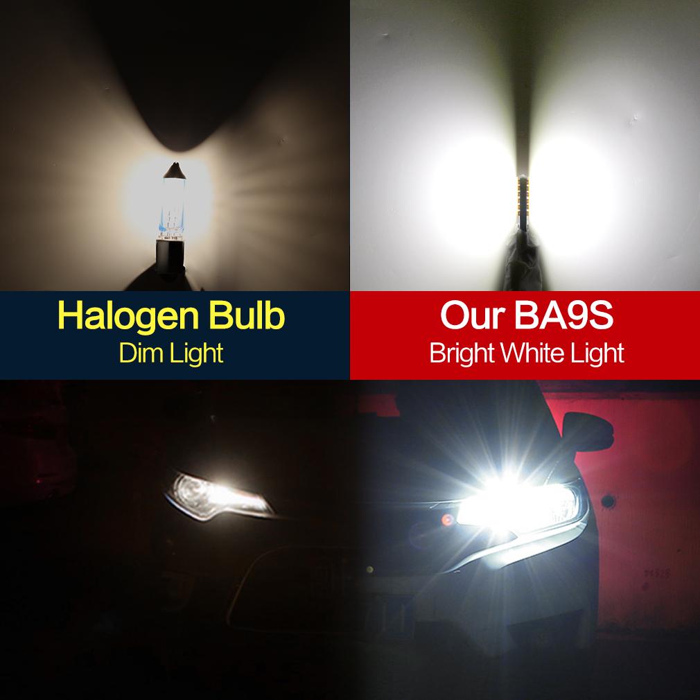 2 шт./1 шт. без ошибок Canbus T4W H6W Led BA9S светодиодная лампа 24SMD 3014 освещение салона автомобиля авто купольная лампа для чтения двери освещения номерного знака