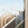 Multifunctional Clothes Drying Rack Foldable Punch-free Dormitory Clothes Hanger Travel Business Trip Window Balcony Clothes Drying Artifact