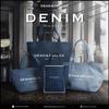 Dean & Deluca D&D Таиланд Бангкок Лимитированная серия Сумка-тоут Cloudy Denim, XS [Параллельный импорт]