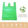 25Pcs Grocery Shopping Bags with Reinforced Handles Strong Load-bearing Large Capacity Multipurpose Disposable Garbage Bags