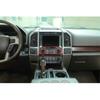 Red Carbon Fiber Central Control Volume Panel Decor Trim for Ford F150 2015-