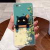 Casing For Oppo A71 A71K CPH1717 Case For Oppo A71 2018 CPH1801 Phone Case Transparent TPU Aesthetic Fashion Cute Cat Back Cover