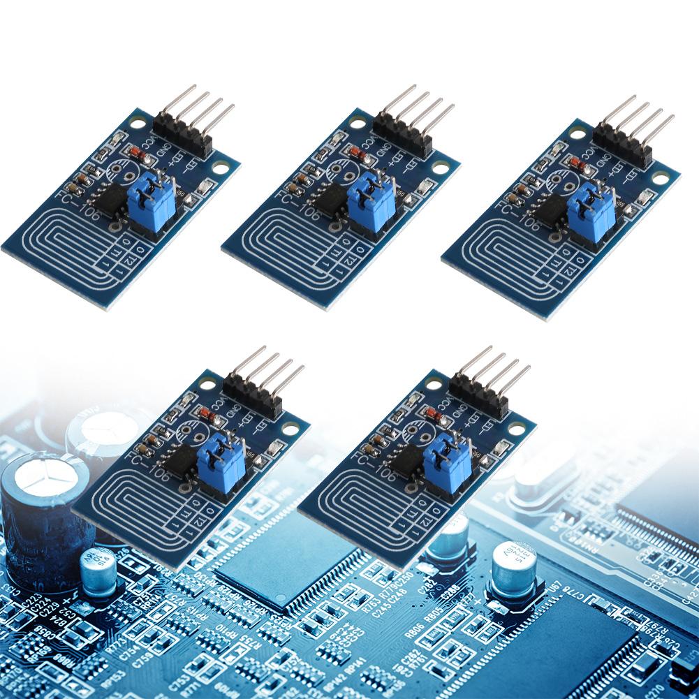 5 шт. емкостный сенсорный диммер плавная регулировка яркости ШИМ панель управления светодиодный диммер переключатель модуль