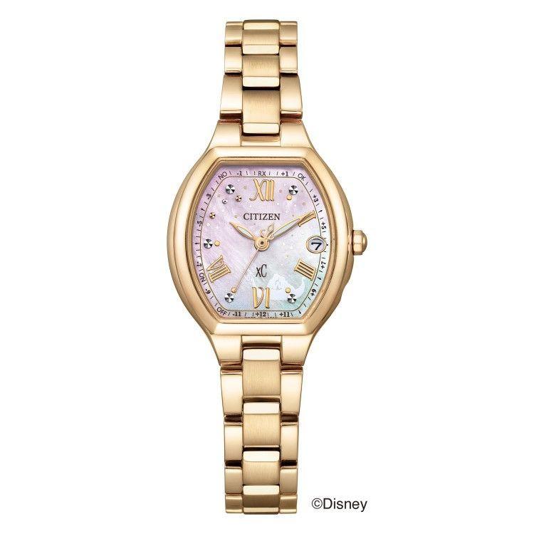Used Citizen xC Solar Radio Ladies Watch ES9363-50N Disney Collection "Tangled" Limited Model Stainless Steel Analog CITIZEN xC Domestic Genuine