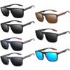 UV400 Vintage Shades Unisex Sun Glasses Sunglasses Square Sport Men Women Polarized  Accessories
