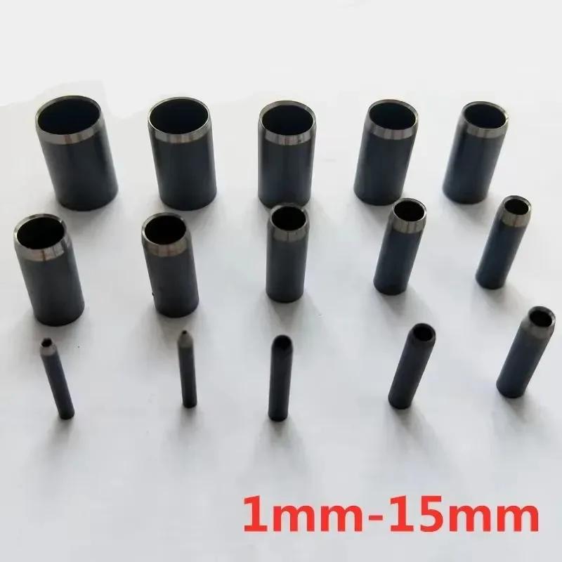 Leather Hole Punch Die Round,15pcs One Hole Hollow Punch 1-15 Mm High Carbon Steel Circle Cutter Tool