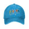 FISHING Retro Baseball Hat Cotton Sun Protaction Caps Unisex Casual Golf Hats