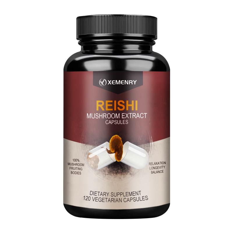 XEMENRY Ganoderma Lucidum Capsules, 100% Ganoderma Lucidum Extract, All-Natural, Suitable for Both Men and Women.