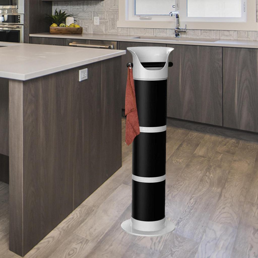 Coffee Knock Box Grounds Bucket Practical Baristas Tool Large Capacity Floor Standing