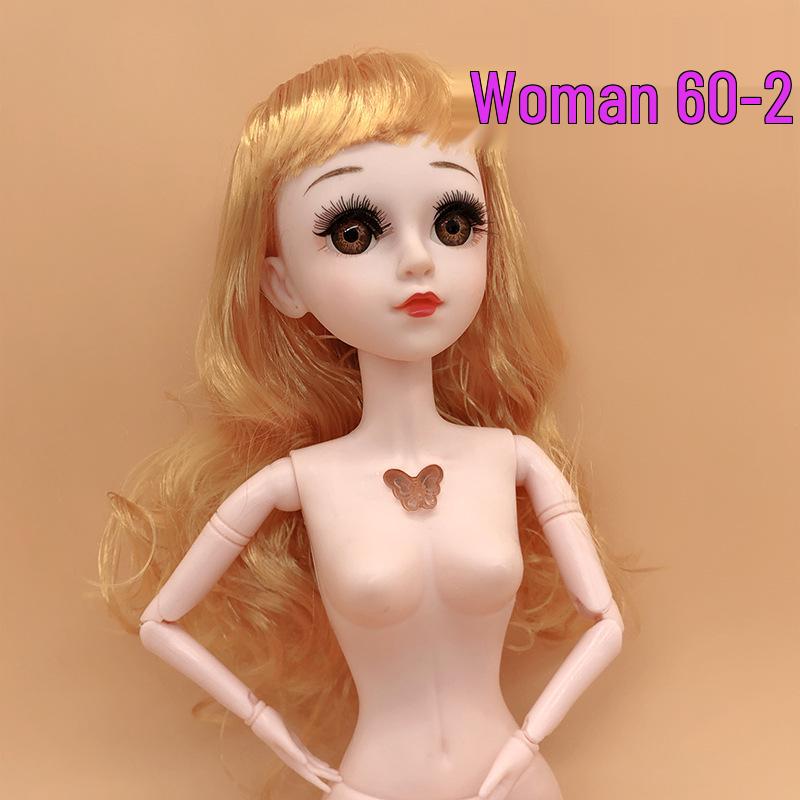22-дюймовое тело куклы BJD с подвижными суставами и индивидуальным макияжем - В комплекте аксессуары принцессы