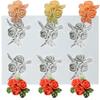 Flower Silicone Molds Rose Flower Fondant Mold Cake Decorating Tools Cupcake Topper Candy Resin Clay Chocolate Gumpaste Mold