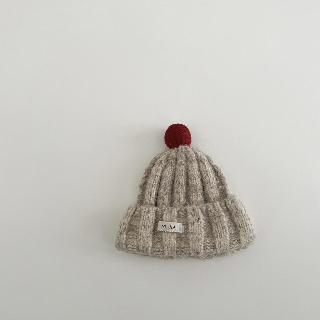 Новая детская вязаная шапка с зимней теплой шапочкой для мальчиков девочек милая шапочка для младенцев и малышей мягкая шапка с ушками подарок 2-6 лет