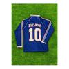 Zidane French National Team Long Arm Group And Child Nostalgia Jersey