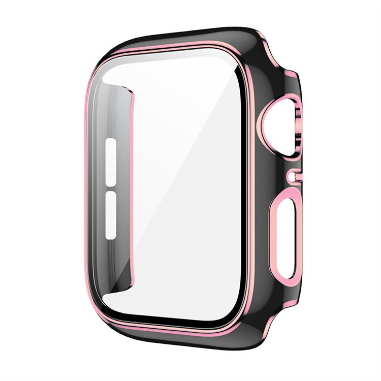 Чехол для Apple Watch 45мм 41мм 44мм 40мм 42мм аксессуары Защитное стекло для экрана iWatch series 9 7 8 5 6 SE 3 4
