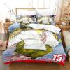 Classic Board Game Anime Hikaru No Go 3PCS Bedding Duvet Cover + 2 Pillowcases Go Player Fan Quilt Set Classic Board Game
