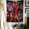 Stranger Things J Wall Hanging Printed Fabric Blanket Decorative Tapestries for Bedroom Living Room Home Decor