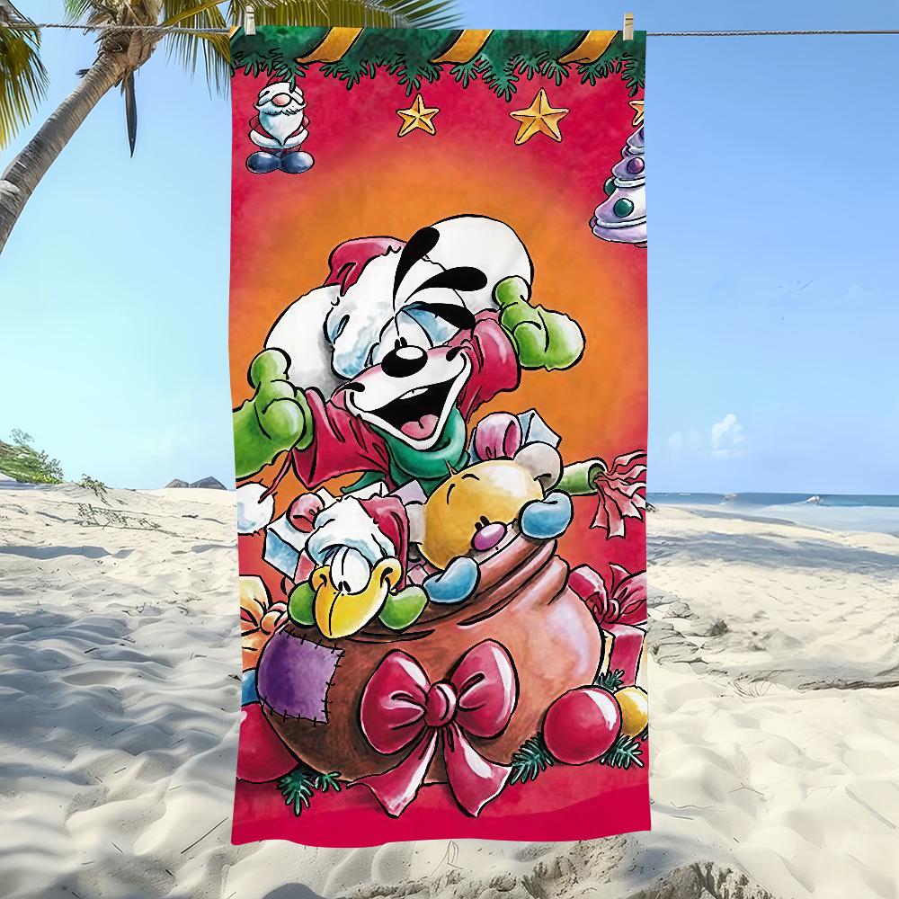 Towel Cute Microfibre Cartoon Beach Quick Dry Lightweight D-DiddlS-ES Super Absorbent Bath For Camping Travel Swimm