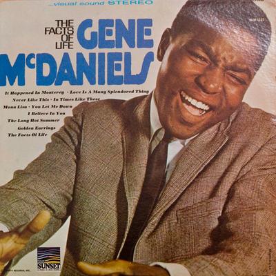 Виниловая пластинка GENE MCDANIELS - Facts Of Life SUS5122 SUNSET 1966 США Джаз Б/у