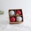 Glitter Christmas Hanging Balls Shatterproof Merry Christmas Decor  Holiday Festive
