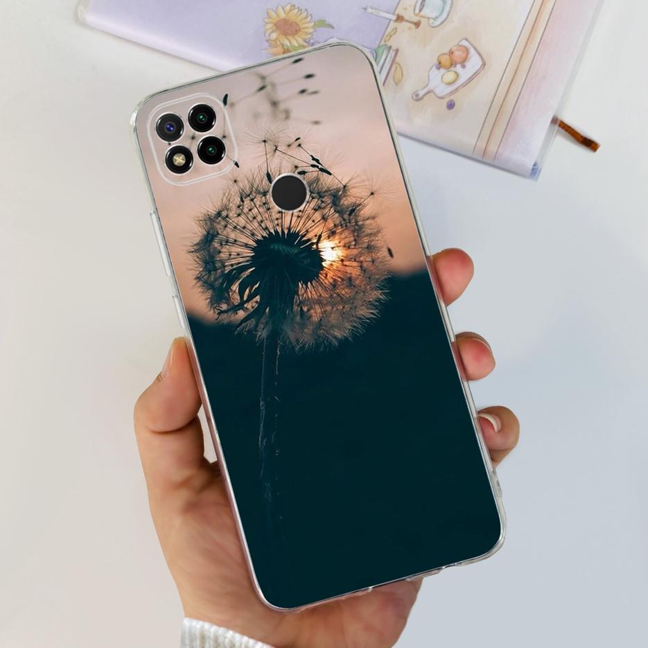 Чехол для Xiaomi Redmi 9C Милый Космонавт Мягкий Силиконовый Чехол для Телефона Для Xiaomi Redmi 9C NFC 9 C Redmi9C Задняя Крышка 6.53'' Funda Capa