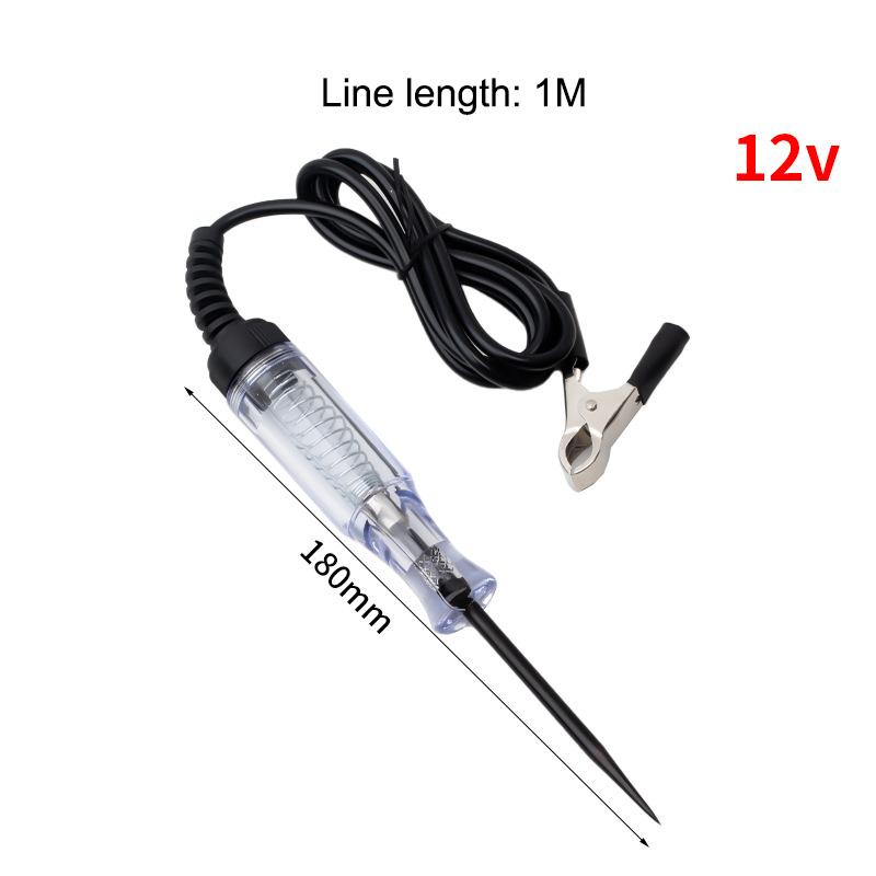 Dc Voltage Continuity Tester Car Test Auto Light Tool Circuit Lead Probe Pen Bulb Automobile Diagnostic Tools