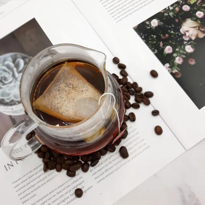 15 пакетиков премиального кофе и чая (случайные кофейные зерна)