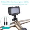Bike Computer Mount for GoPro Adjustable Lightweight Universal MTB Mountain Road Bike Handlebar Computer Action Camera Light Holder Bike Accessories