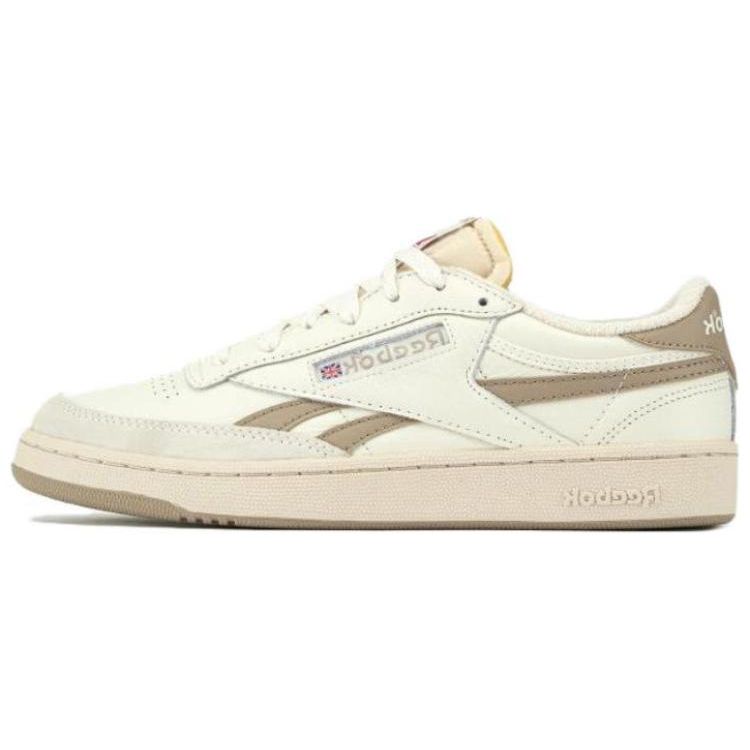 Reebok Club C Revenge Vintage Chalk Boulder Бежевые мужские кроссовки Кремовые Paperwhite 100034035